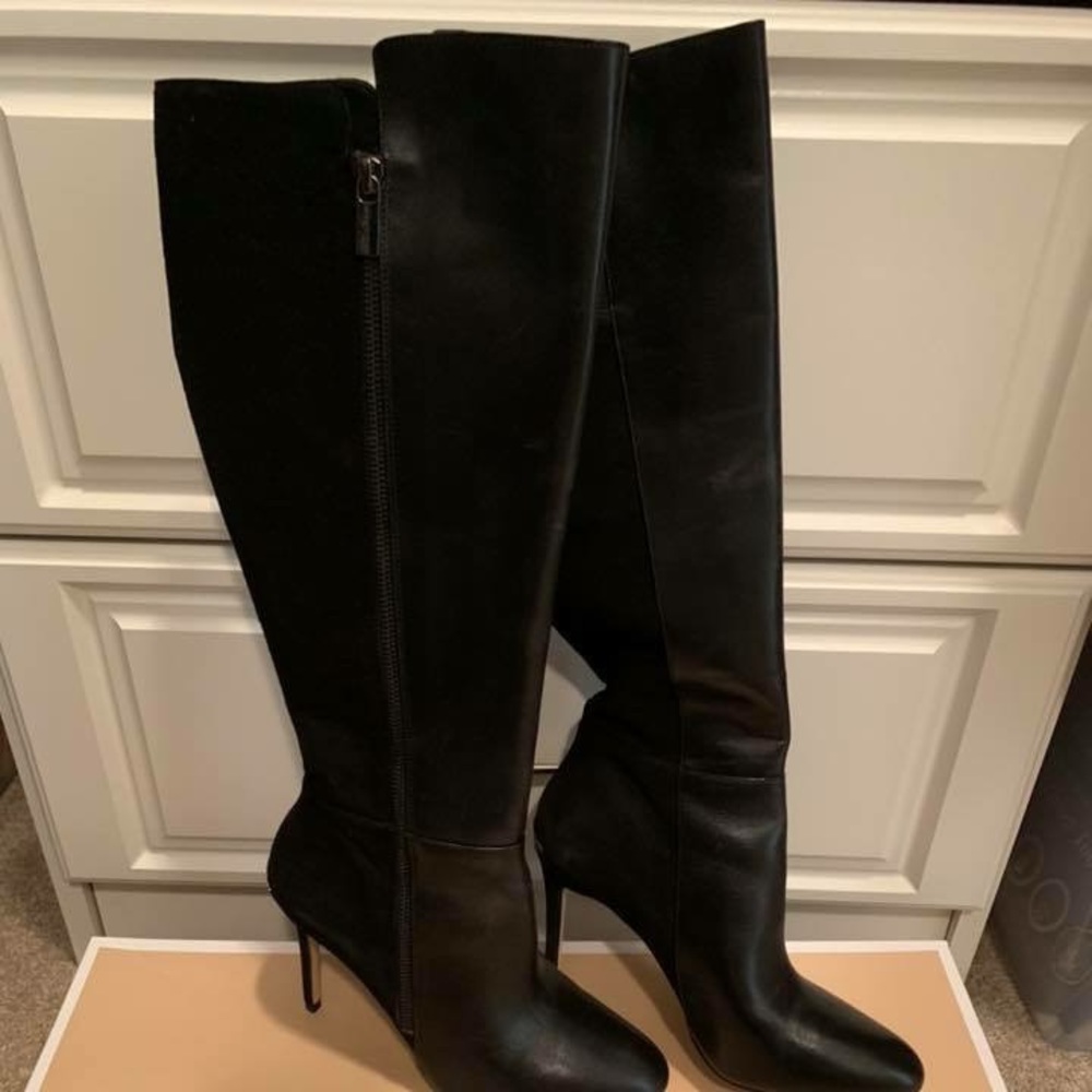 Formal 5 inches black MK  boots